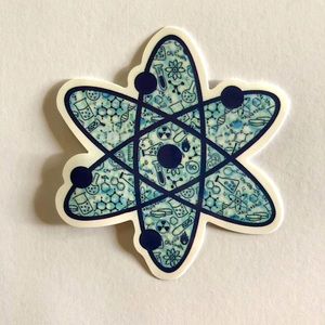 3/$5 of DIFF stickers with this 1 OR make your own bundle POP49 science molecule